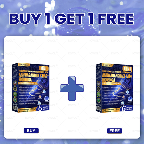 IOWOL ® NIGHT-TIME FAT BURNING PATCHES! ZERO PILLS & ZERO WASTE & ZERO STRUGGLE & 100% RESULTS.